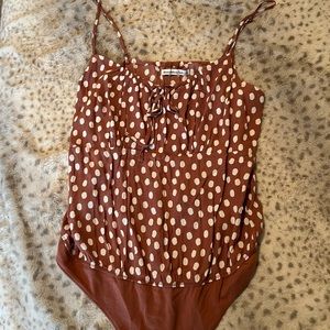 Abercrombie Polka Dot Bodysuit